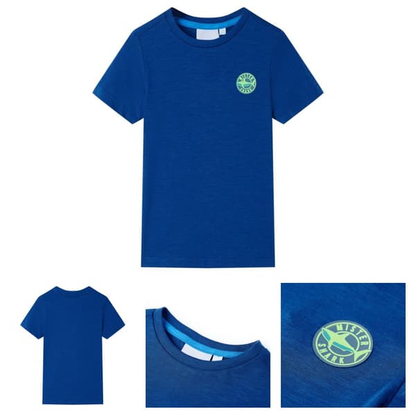 T-shirt för barn mörkgrå 116 -  Toppar för barn