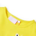 Miniatyrbild 4 av 8: T-shirt för barn stark gul 128 -  Toppar för barn