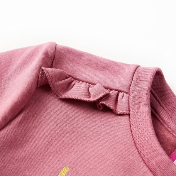 Sweatshirt til børn str. 128 pink -  Toppe til børn