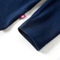 Miniatyrbillede 6 af 8: Langærmet T-shirt til børn str. 116 marineblå -  Toppe til børn