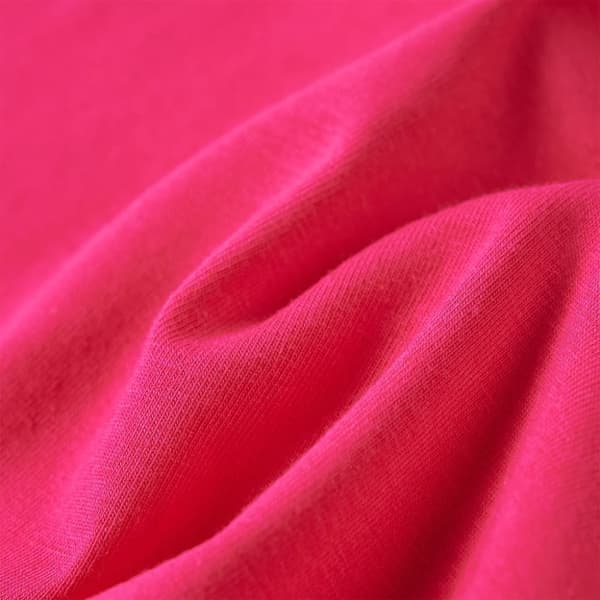Langærmet T-shirt til børn str. 116 pink -  Toppe til børn
