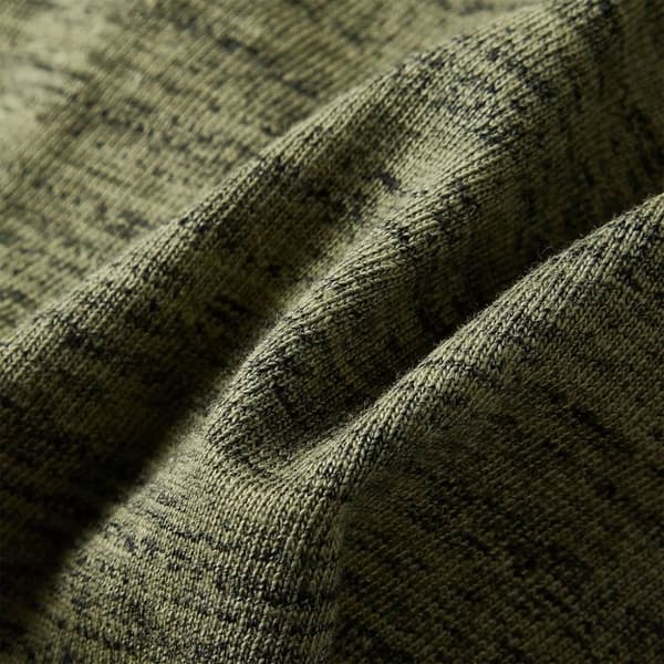 T-shirt med långa ärmar för barn khaki melange 116 -  Toppar för barn