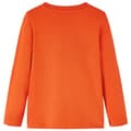 Miniatyrbild 3 av 8: T-shirt med långa ärmar för barn orange 104 -  Toppar för barn
