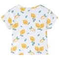 Miniatyrbillede 3 af 8: T-shirt til børn str. 116 bundet kant ecrufarvet -  Toppe til børn