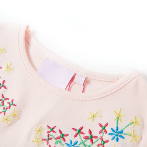 T-shirt för barn blekrosa 116 - Toppar för barn