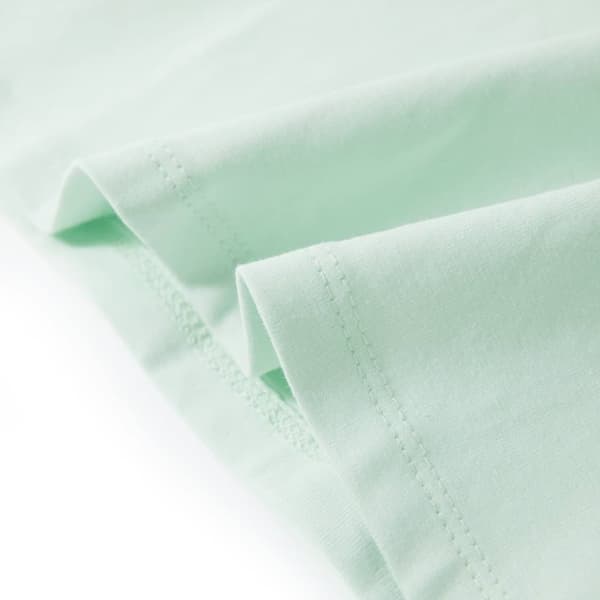 T-shirt för barn ljus mintgrön 116 -  Toppar för barn