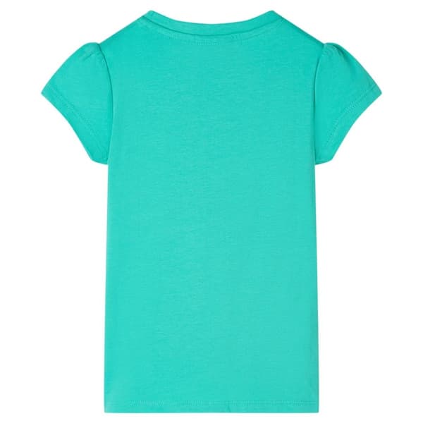 T-shirt för barn mintgrön 128 - Toppar för barn
