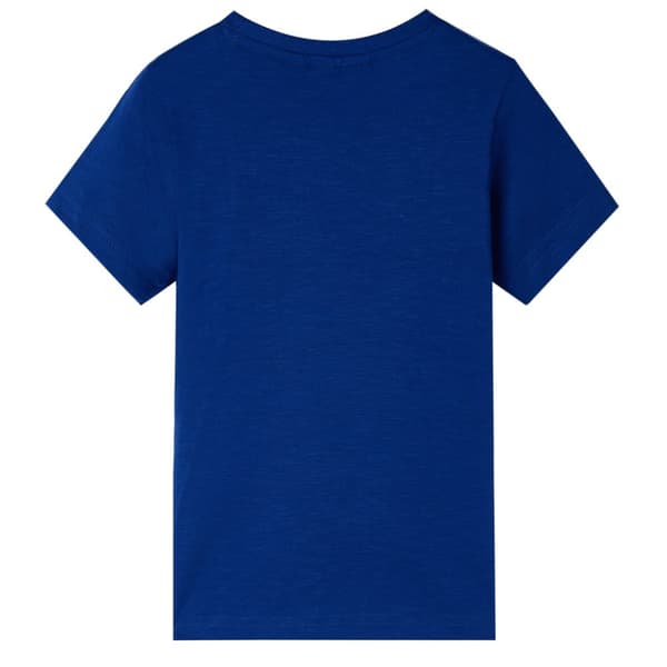 T-shirt med korta ärmar för barn mörkblå 116 - Toppar för barn