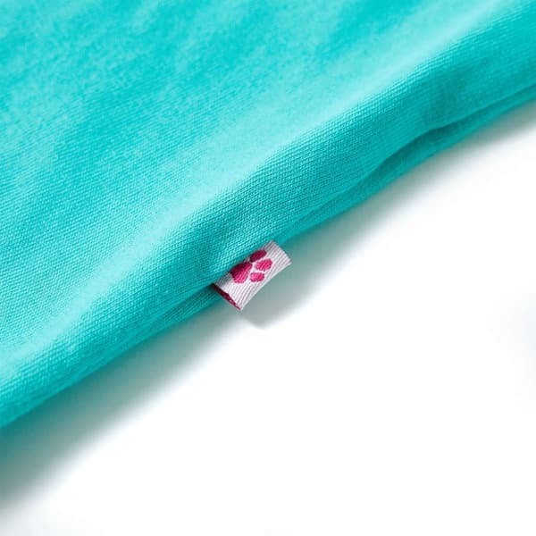 T-shirt för barn mintgrön 128 - Toppar för barn