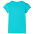 Miniatyrbild 3 av 8: T-shirt för barn mintgrön 104 -  Toppar för barn