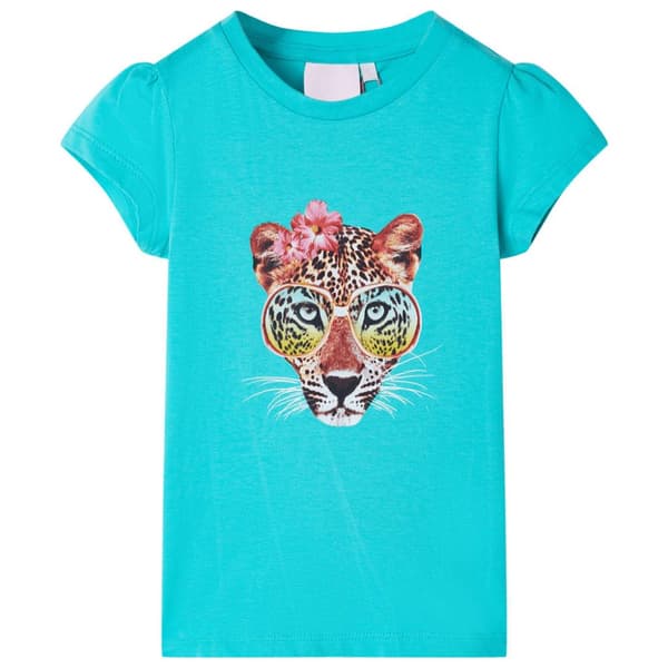 T-shirt för barn mintgrön 104 -  Toppar för barn