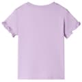 Miniatyrbillede 3 af 8: T-shirt til børn str. 104 lilla -  Toppe til børn