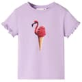 Miniatyrbillede 2 af 8: T-shirt til børn str. 104 lilla -  Toppe til børn