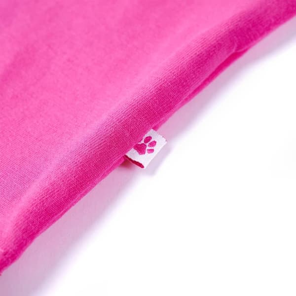 T-shirt för barn mörk rosa 128 - Toppar för barn