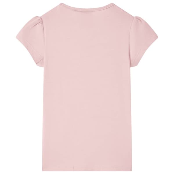 T-shirt för barn ljusrosa 104 - Toppar för barn