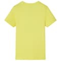 Miniatyrbild 3 av 8: T-shirt med korta ärmar för barn gul 104 -  Toppar för barn