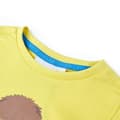 Miniatyrbild 4 av 8: T-shirt med korta ärmar för barn gul 104 -  Toppar för barn