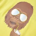 Miniatyrbild 5 av 8: T-shirt med korta ärmar för barn gul 104 -  Toppar för barn