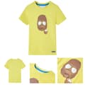 Miniatyrbild 1 av 8: T-shirt med korta ärmar för barn gul 104 -  Toppar för barn