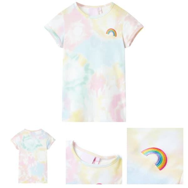 T-shirt för barn flerfärgad 116 -  Toppar för barn
