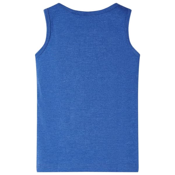 Tanktop til børn str. 104 blåmeleret - Toppe til børn