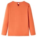 Miniatyrbild 2 av 7: T-shirt med långa ärmar för barn stark orange 104 -  Toppar för barn