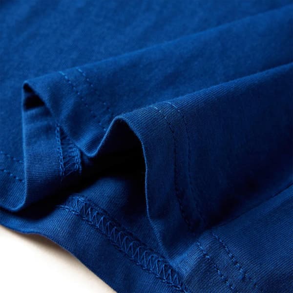 T-shirt med långa ärmar för barn mörkblå 104 - Toppar för barn