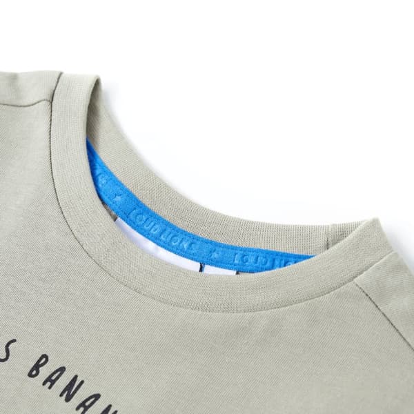 T-shirt för barn ljus khaki 116 -  Toppar för barn