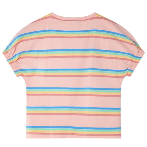 T-shirt för barn persika 116 - Toppar för barn