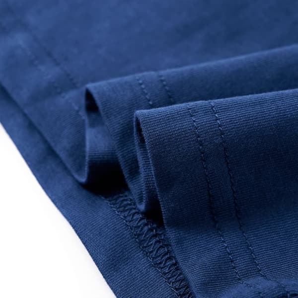 T-shirt med långa ärmar för barn jeansblå 128 - Toppar för barn