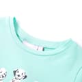 Miniatyrbillede 4 af 8: T-shirt til børn str. 116 lys mintgrøn -  Toppe til børn