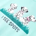 Miniatyrbillede 5 af 8: T-shirt til børn str. 116 lys mintgrøn -  Toppe til børn