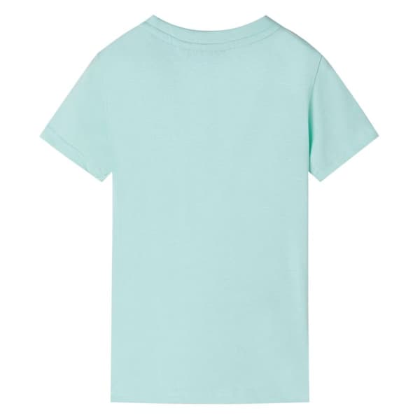 T-shirt för barn ljus mintgrön 104 -  Toppar för barn