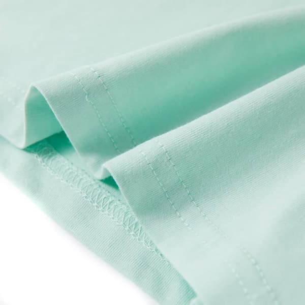 T-shirt för barn ljus mintgrön 104 - Toppar för barn