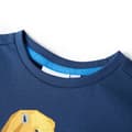 Miniatyrbild 4 av 8: T-shirt för barn mörkblå 116 -  Toppar för barn
