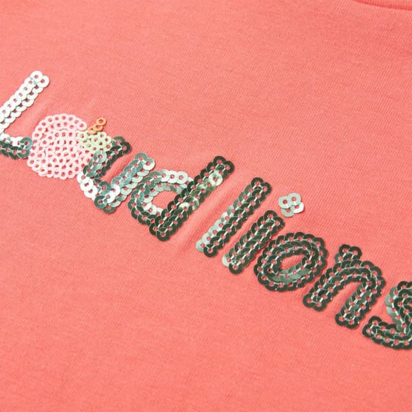 T-shirt med formade ärmar för barn korall 128 - Toppar för barn