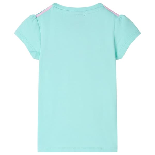 T-shirt för barn ljus mintgrön 116 -  Toppar för barn