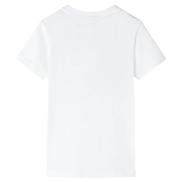 T-shirt för barn ecru 128 - Toppar för barn