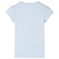 Miniatyrbild 3 av 8: T-shirt för barn ljusblå 116 -  Toppar för barn