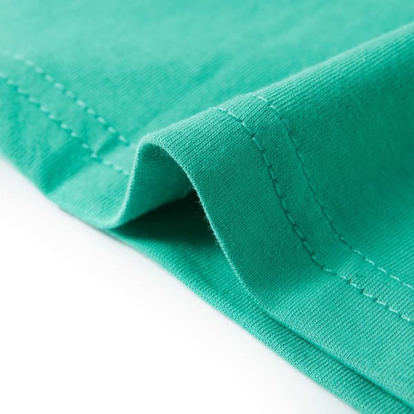 T-shirt til børn str. 116 grøn -  Toppe til børn