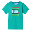 Miniatyrbillede 2 af 8: T-shirt til børn str. 116 grøn -  Toppe til børn