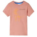 Miniatyrbild 2 av 9: T-shirt med långa ärmar för barn ljus orange 128 -  Toppar för barn