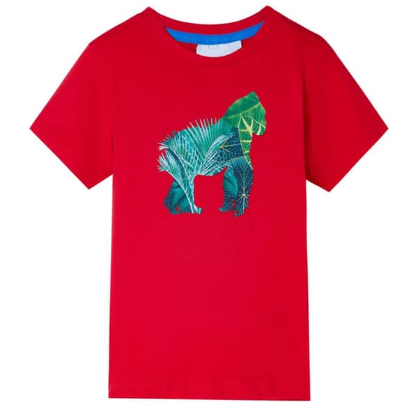 T-shirt för barn röd 104 - Toppar för barn