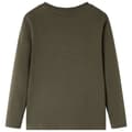 Miniatyrbild 3 av 8: T-shirt med långa ärmar för barn khaki 104 -  Toppar för barn