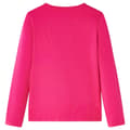Miniatyrbillede 3 af 8: Langærmet T-shirt til børn str. 104 pink -  Toppe til børn