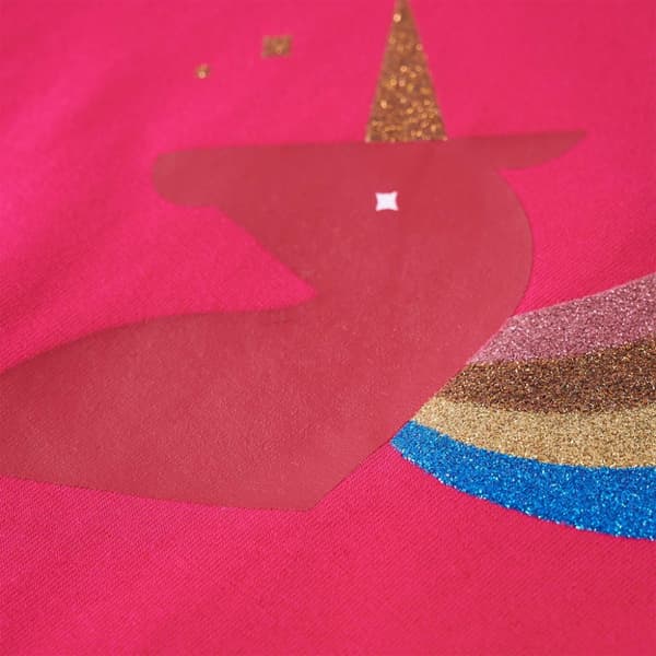 Langærmet T-shirt til børn str. 104 pink - Toppe til børn