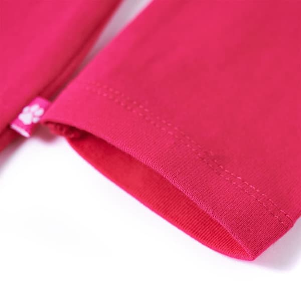Langærmet T-shirt til børn str. 104 pink - Toppe til børn