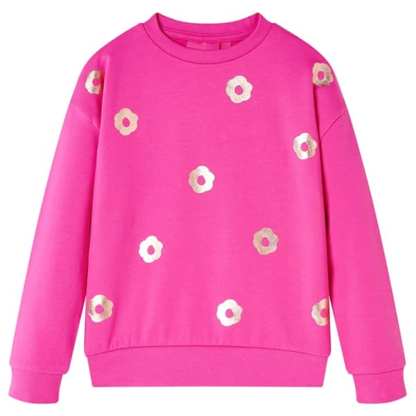Sweatshirt til børn str. 104 pink - Toppe til børn