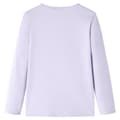 Miniatyrbild 3 av 8: T-shirt med långa ärmar för barn ljus lila 128 -  Toppar för barn