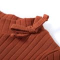Miniatyrbillede 5 af 8: Langærmet T-shirt til børn str. 116 cognacfarvet -  Toppe til børn